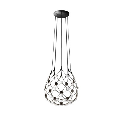 52015 Висечка светилка MESH LED 84x3W 3000K Црн Ф65 Luxen